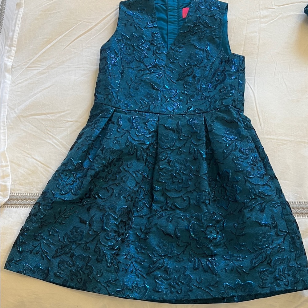 Lilly Pulitzer Girls Size 8 Floral Kids Dress